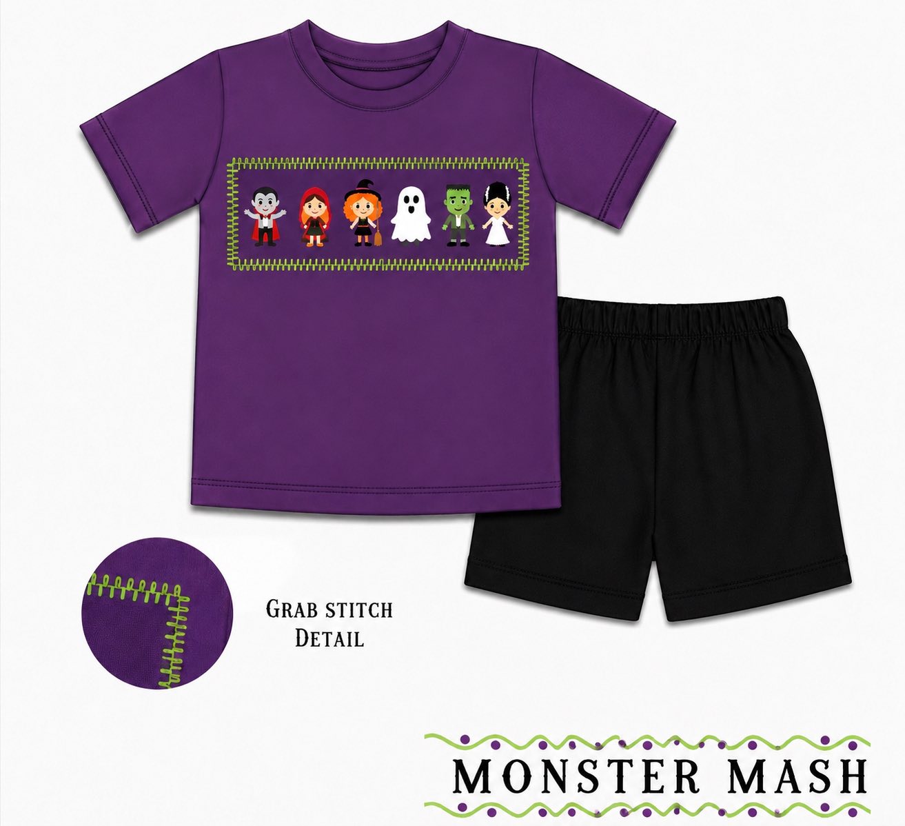 Monster Mash Boy Set PREORDER - TAT: Late July